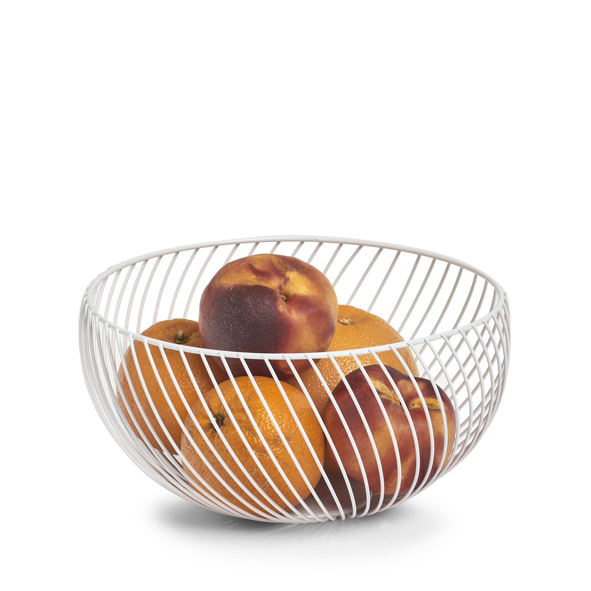 zeller-present-k-che-obstkorb-metall-wei-gitter image 2