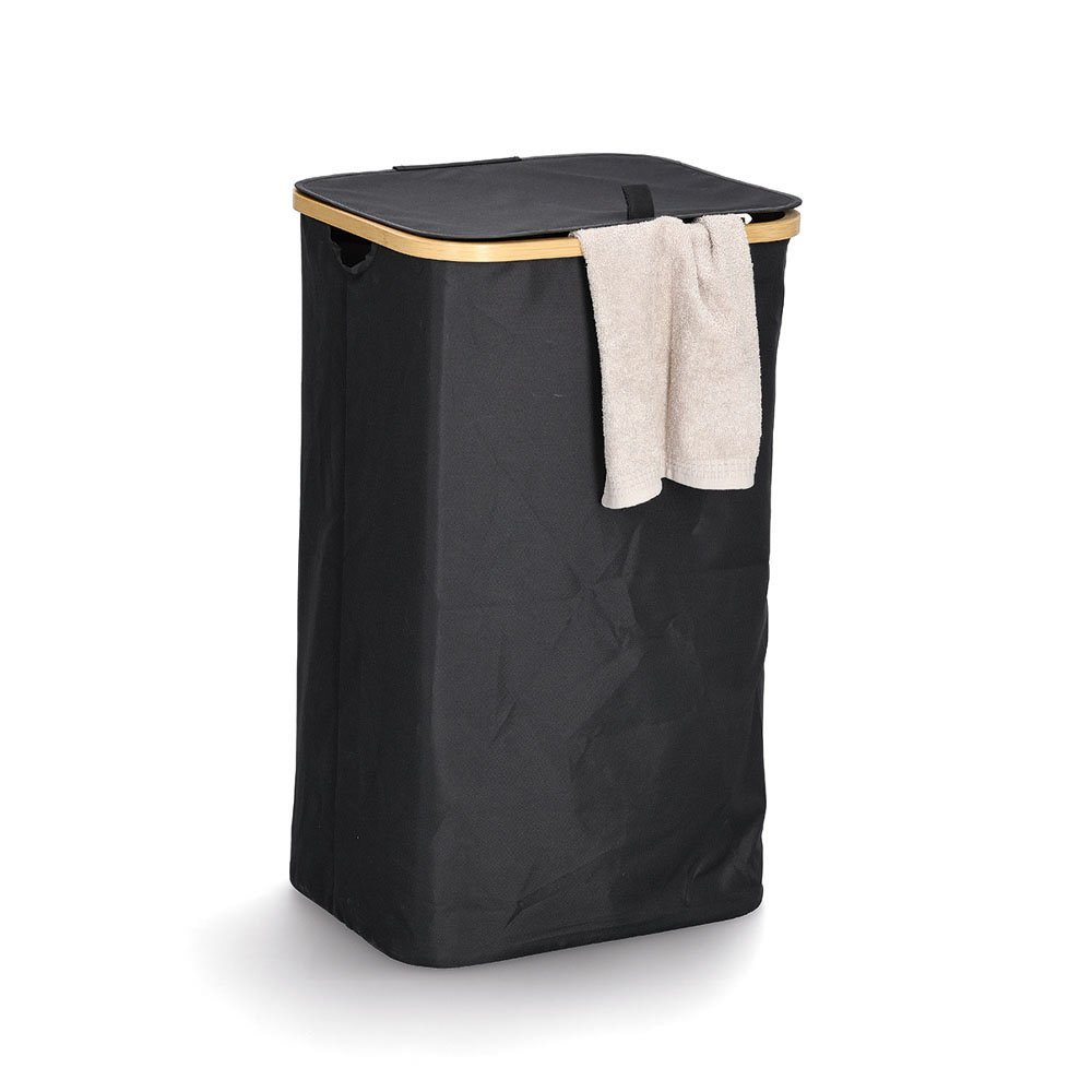 zeller-home-w-schesammler-polyester-schwarz-tragetasche image 2