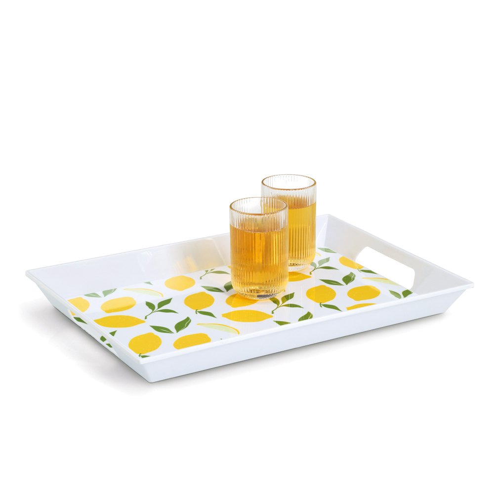 zeller-present-table-melamintablett-lemons-zitronen-print image 3