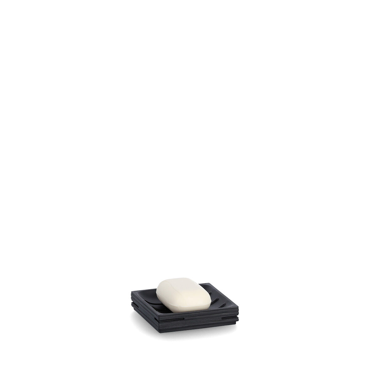zeller-present-bad-seifenschale-schiefer-schwarz-polyresin image 2