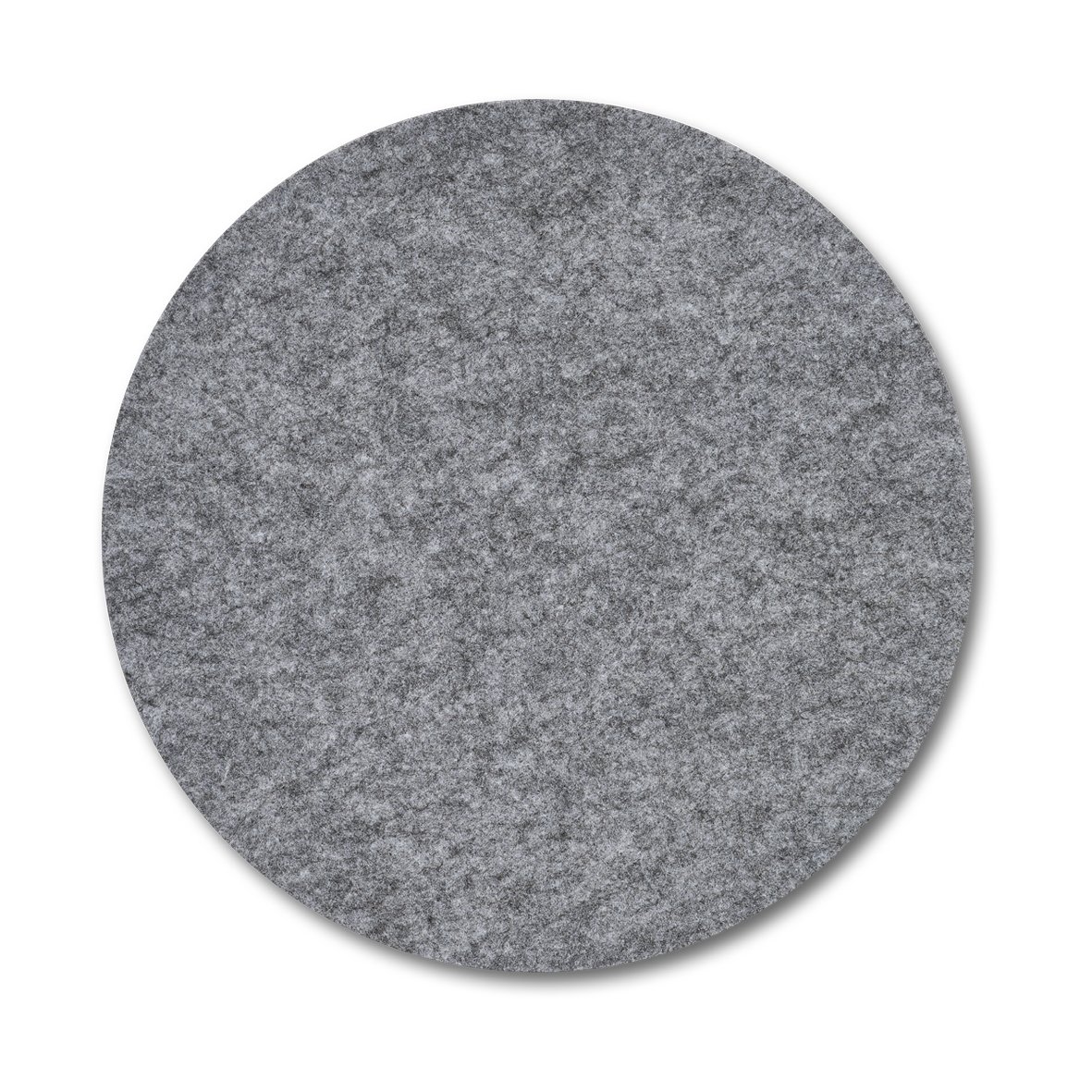 zeller-present-table-platzset-filz-grau-rund-w-rmeschutz image 1