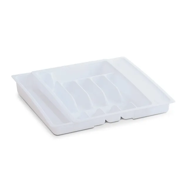 zeller-present-k-che-besteckkasten-ausziehbar-wei-kunststoff image 1