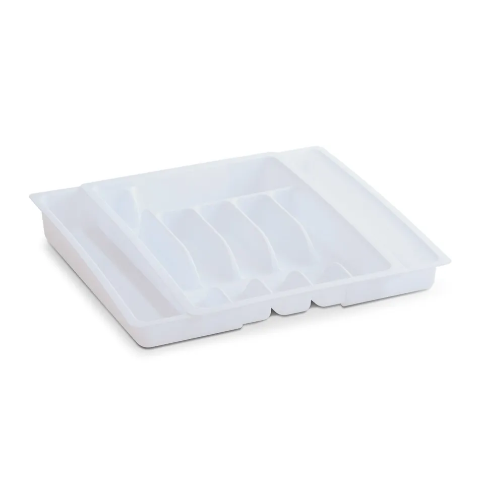 zeller-present-k-che-besteckkasten-ausziehbar-wei-kunststoff image 1