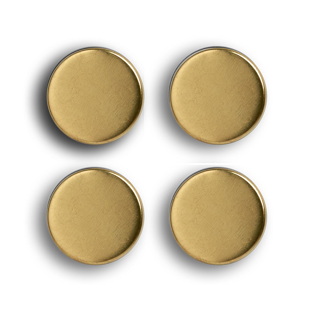 zeller-present-office-magnet-set-metall-extra-stark-gold-4-tlg image 1