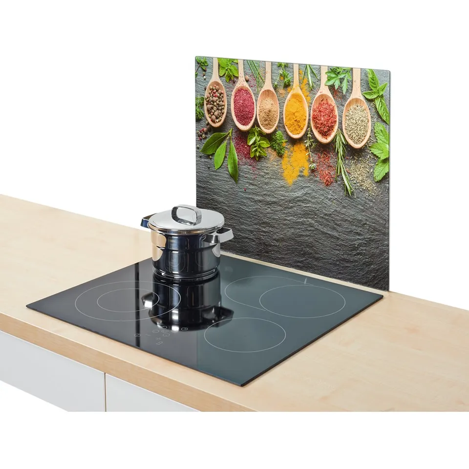 zeller-present-herdblende-spices-glas-anthrazit-herdabdeckung image 1