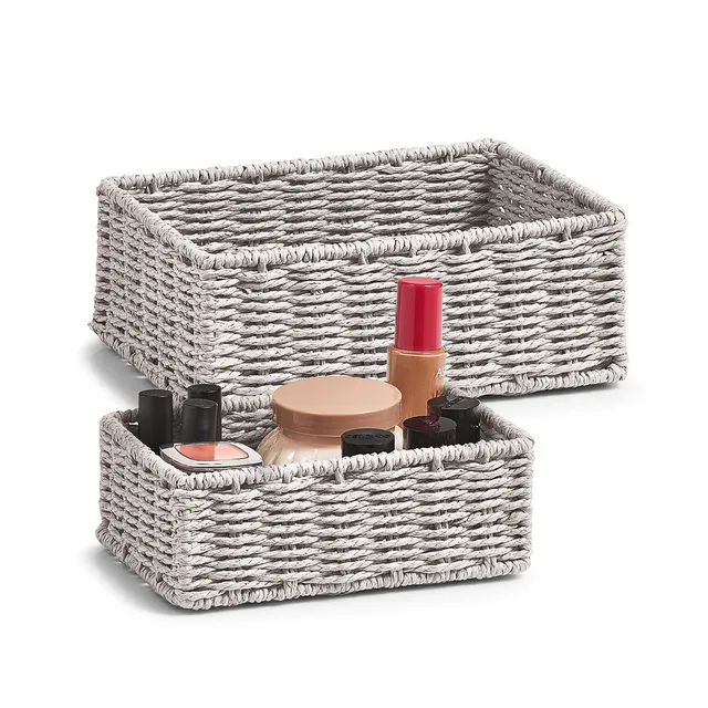 zeller-present-home-living-aufbewahrungsk-rbchen-set-2-tlg image 1