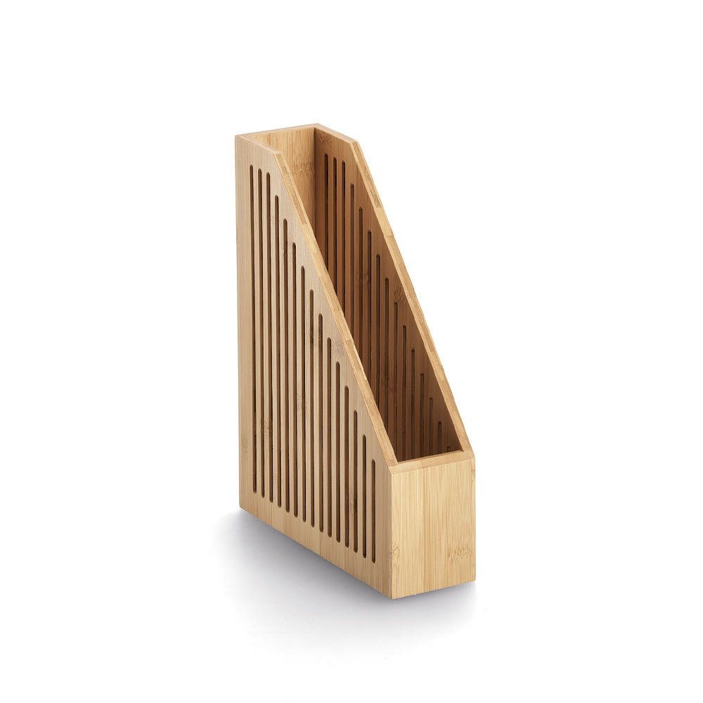 zeller-present-stehsammler-bambus-a4-dokumentenablage image 1
