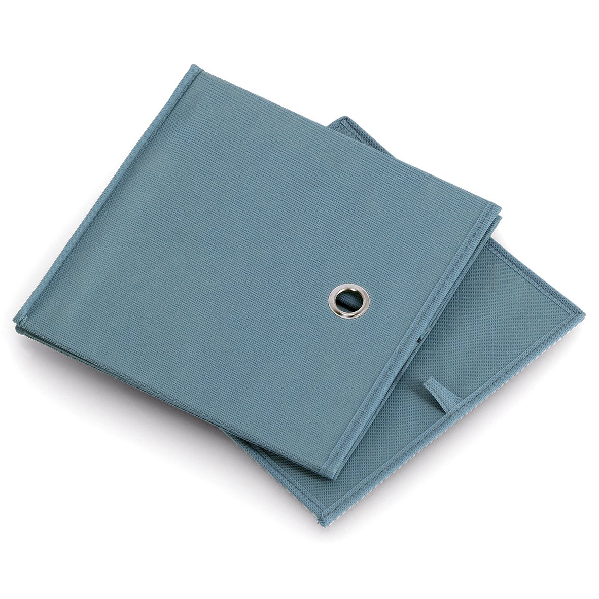 zeller-present-home-living-aufbewahrungsbox-vlies-rauchblau image 2