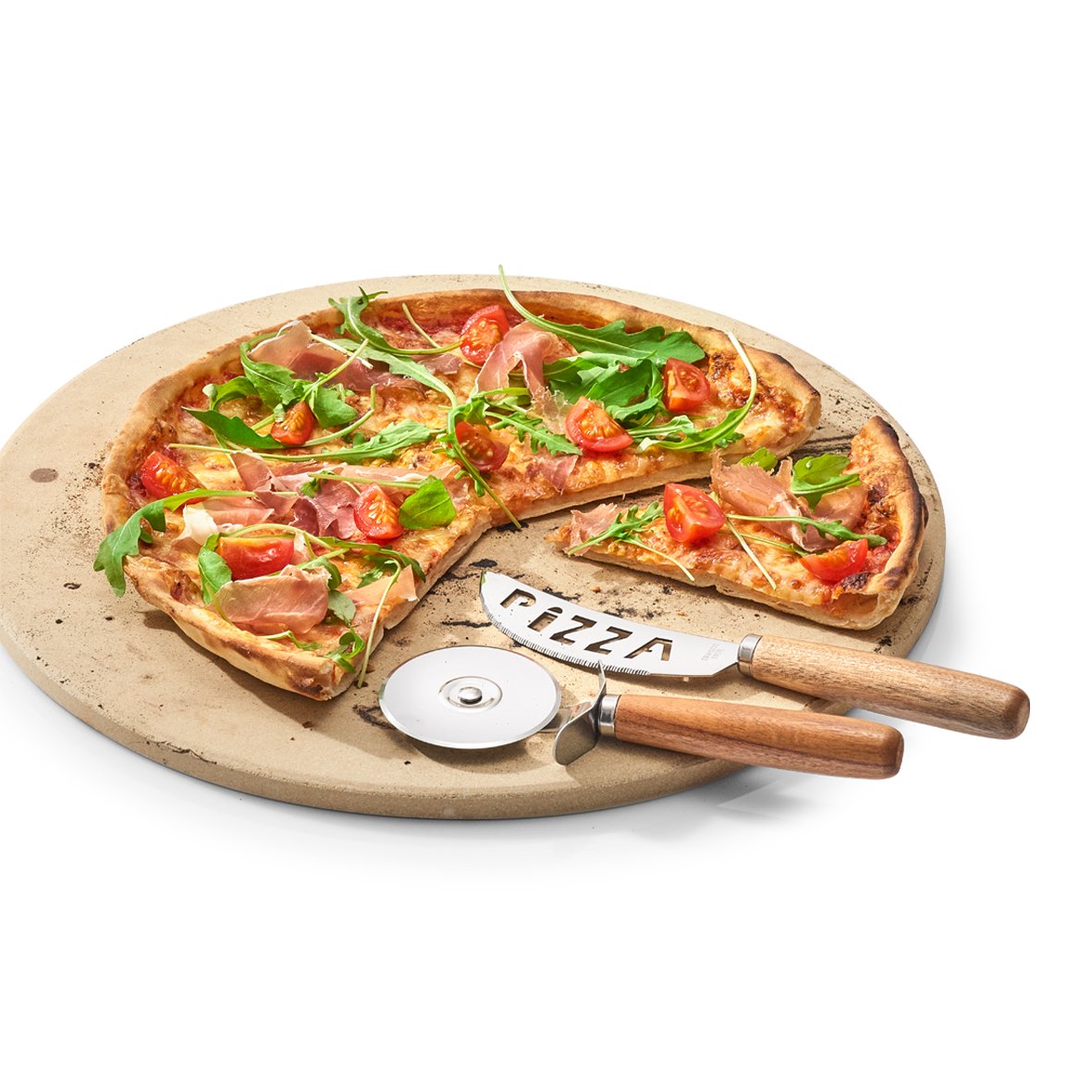 zeller-present-k-che-pizza-schneide-set-2-tlg-akazie-edelstahl image 6