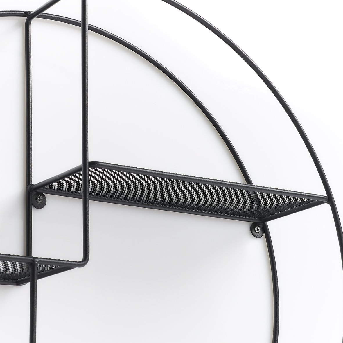 zeller-present-home-living-wandregal-metall-schwarz-3-b-den image 3