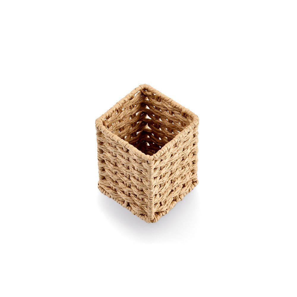 zeller-present-office-stiftehalter-papiergeflecht-natur image 4