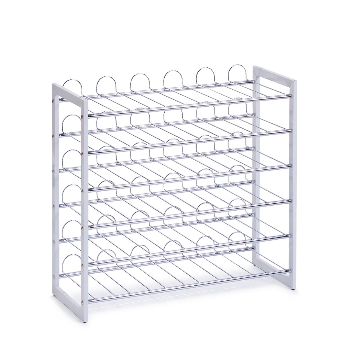 zeller-home-living-weinregal-36-flaschen-metall-wei image 2