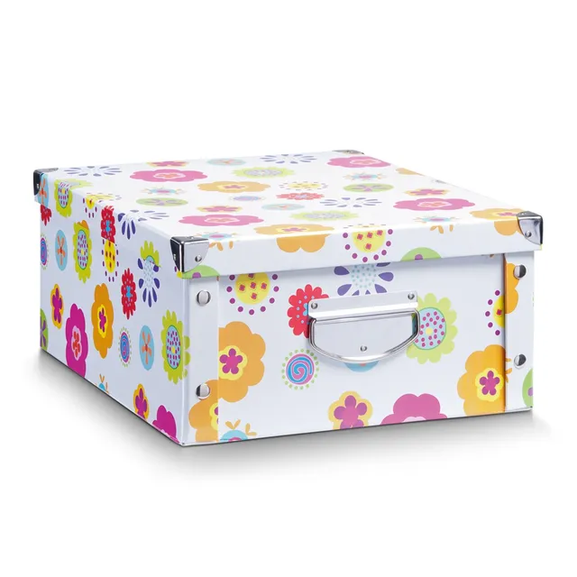 zeller-present-kids-aufbewahrungsbox-pappe-mit-griff image 1