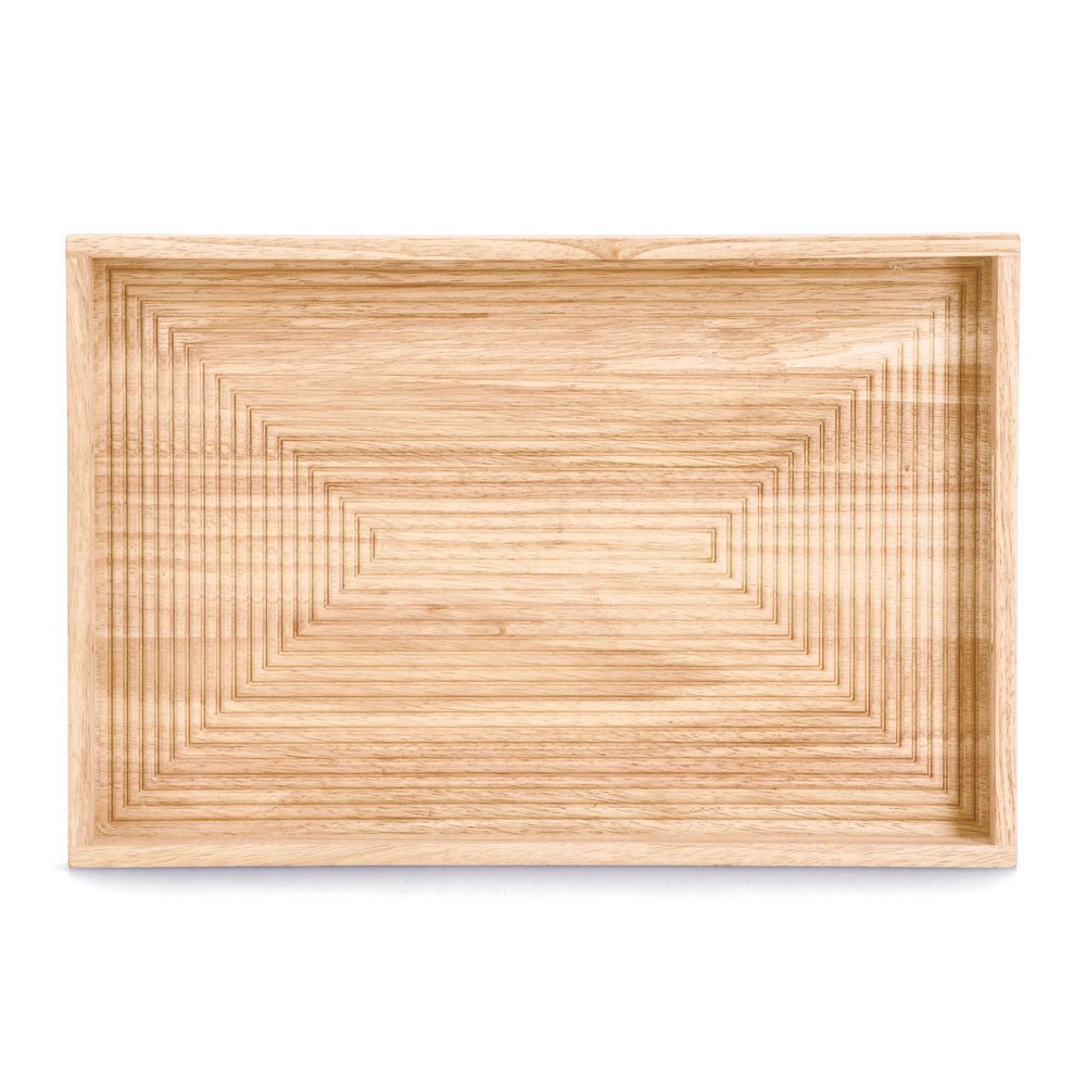 zeller-present-stripes-serviertablett-gummibaum-45-7-cm image 3