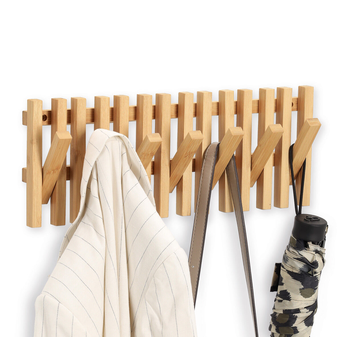 zeller-present-home-living-wandgarderobe-bambus image 2
