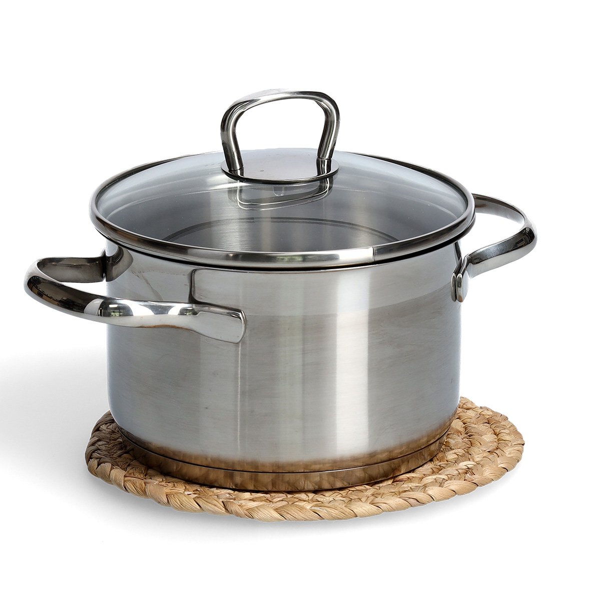 zeller-present-k-che-topfuntersetzer-wasserhyazinthe-natur-20-cm image 4