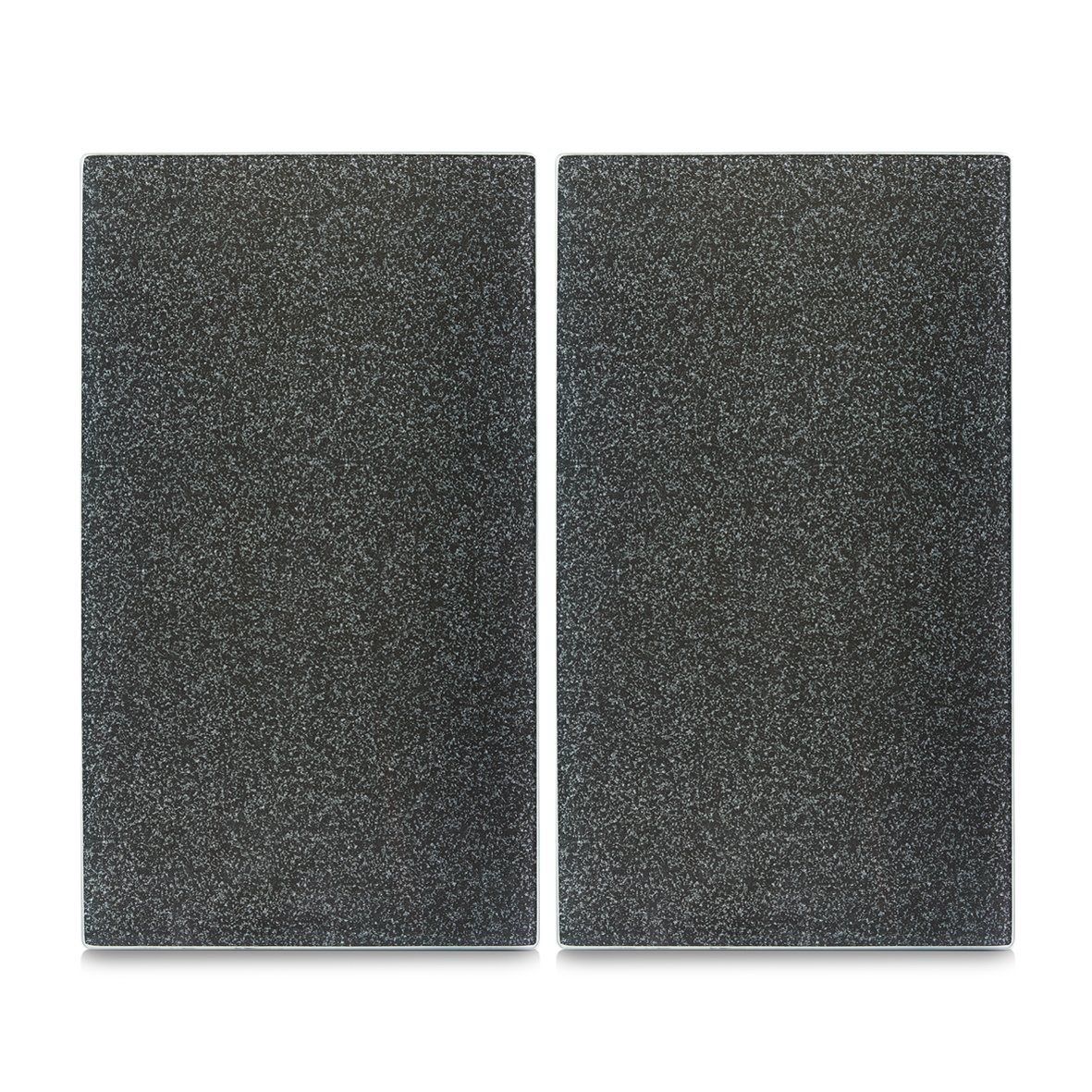zeller-present-granit-herdabdeckplatten-set-2-tlg-glas image 1