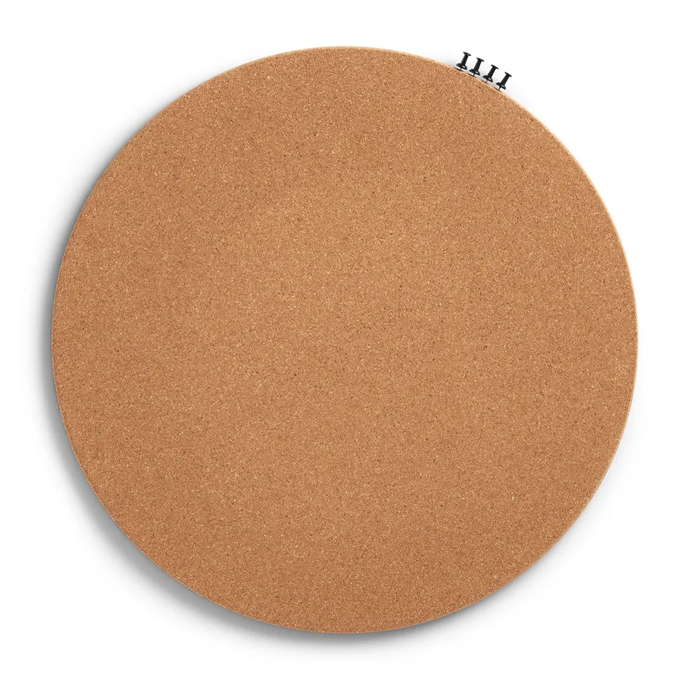 zeller-present-office-pinboard-kork-rund-mit-pins image 1