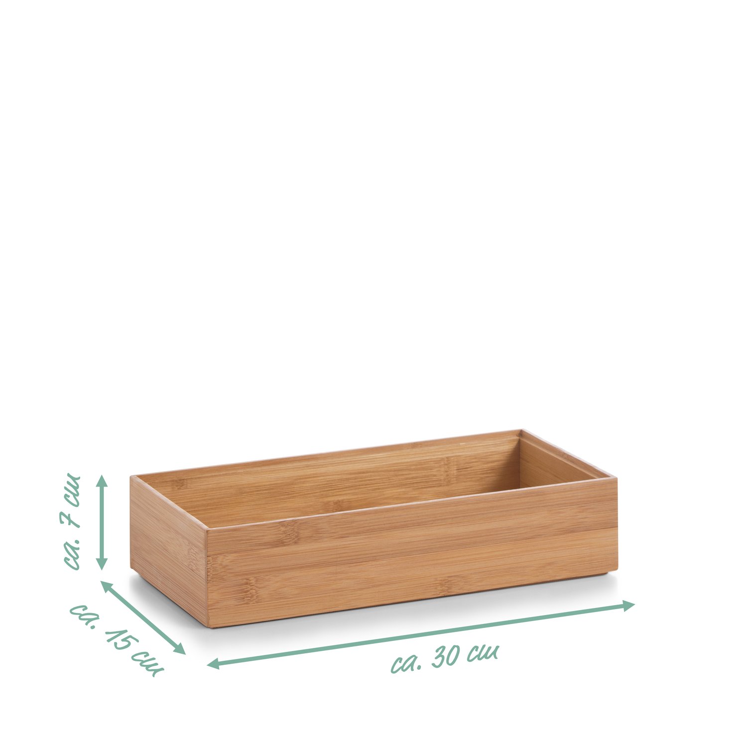 zeller-present-home-living-ordnungsbox-bambus-mdf-stapelbar-3 image 5