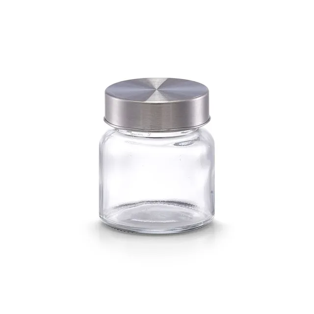 zeller-present-k-che-vorratsglas-mini-75-ml-metalldeckel image 1