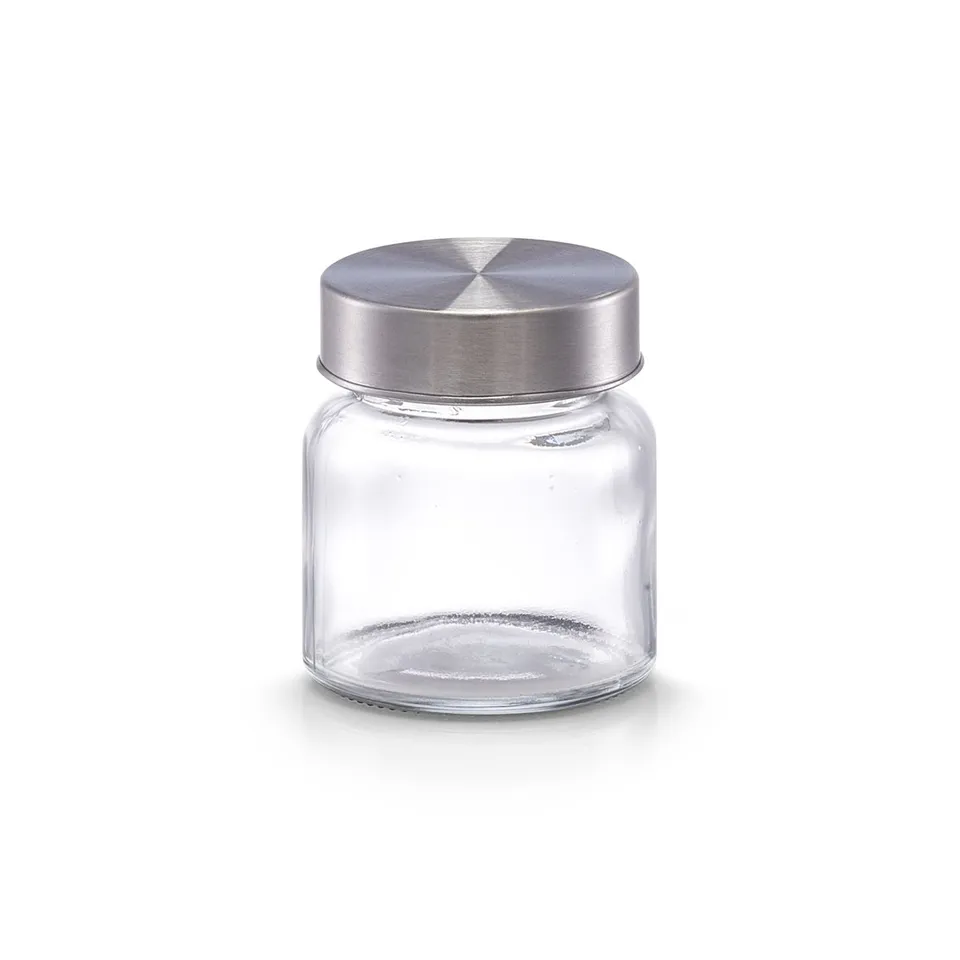 zeller-present-k-che-vorratsglas-mini-75-ml-metalldeckel image 1