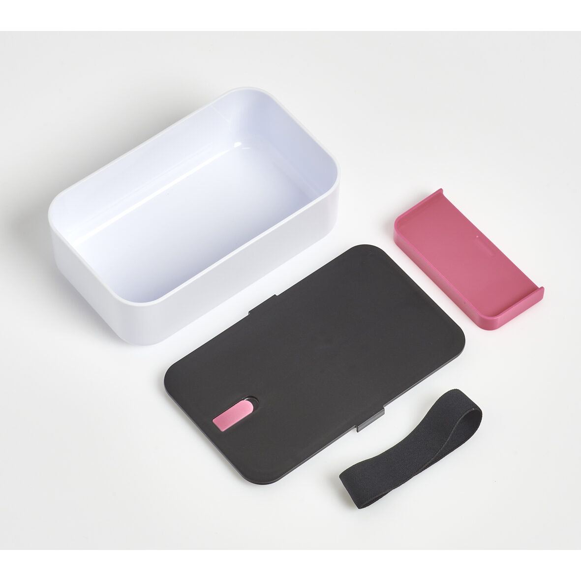 zeller-present-k-che-lunch-box-kunststoff-wei-schwarz-pink image 4