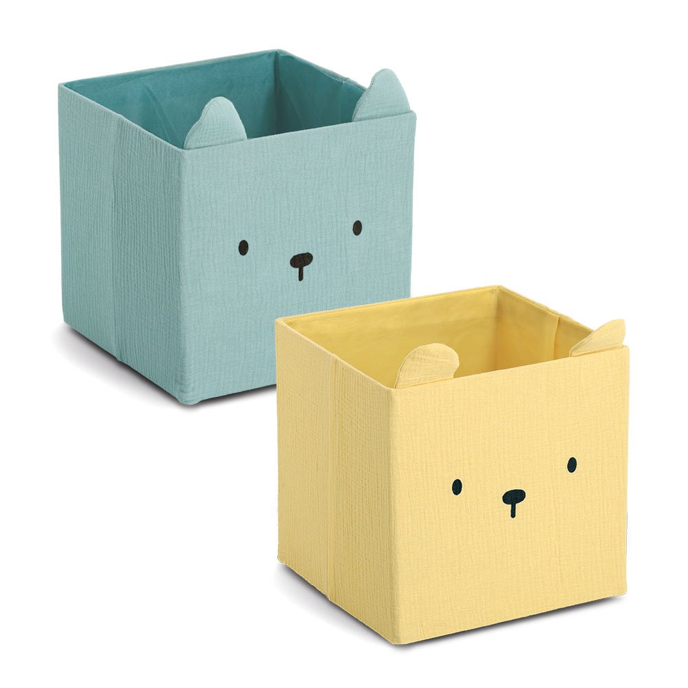 zeller-present-kids-aufbewahrungsbox-b-r-musselin-mint image 4