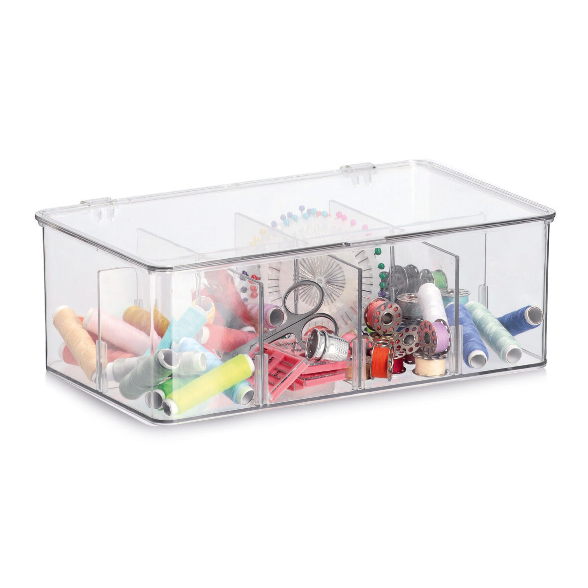 zeller-present-home-living-organizer-8-f-cher-transparent image 4