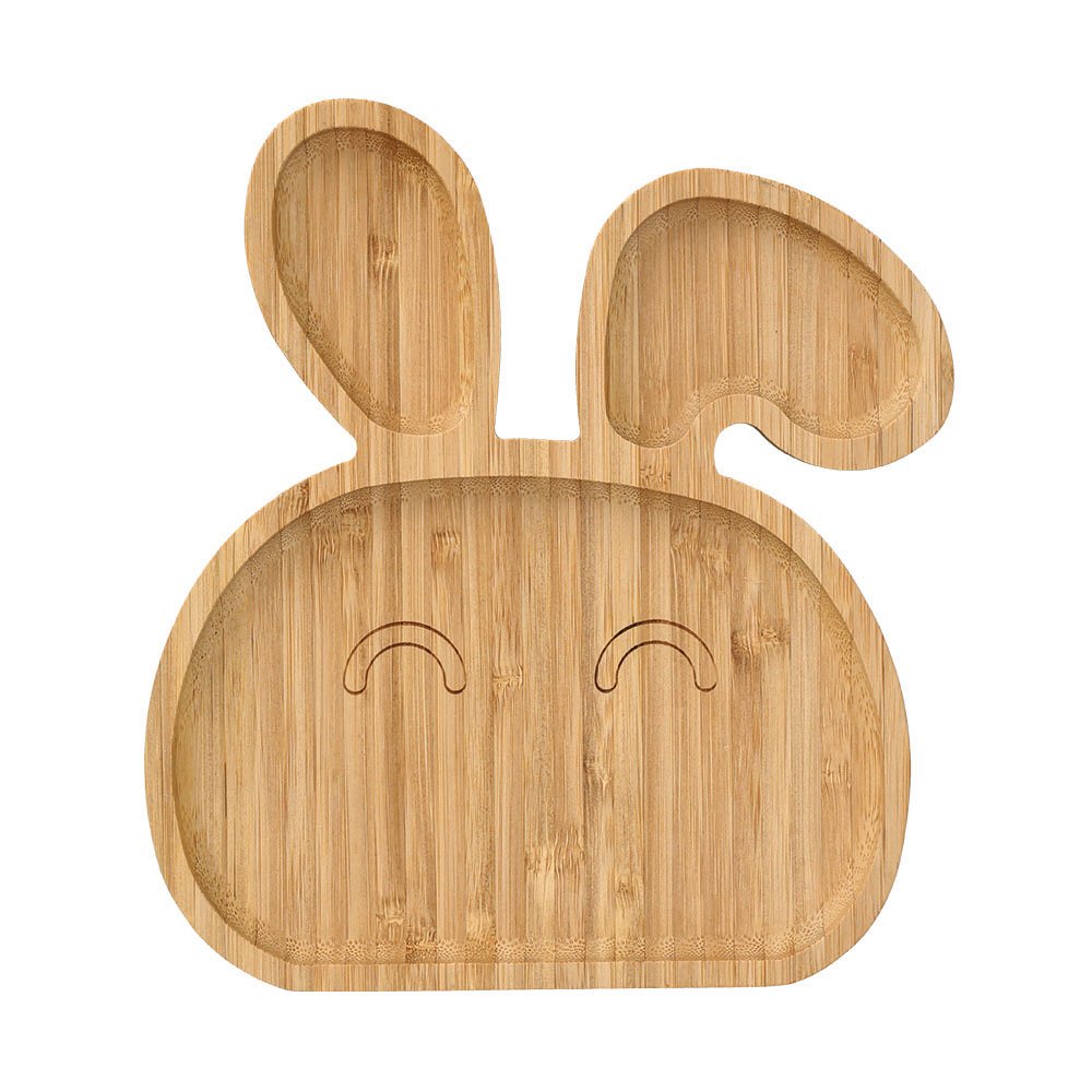 zeller-present-kids-snackteller-hase-bambus-kinderteller image 3
