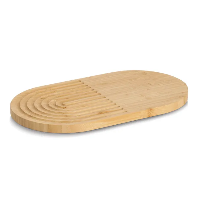 zeller-present-k-che-topfuntersetzer-bambus-oval-rillen image 1