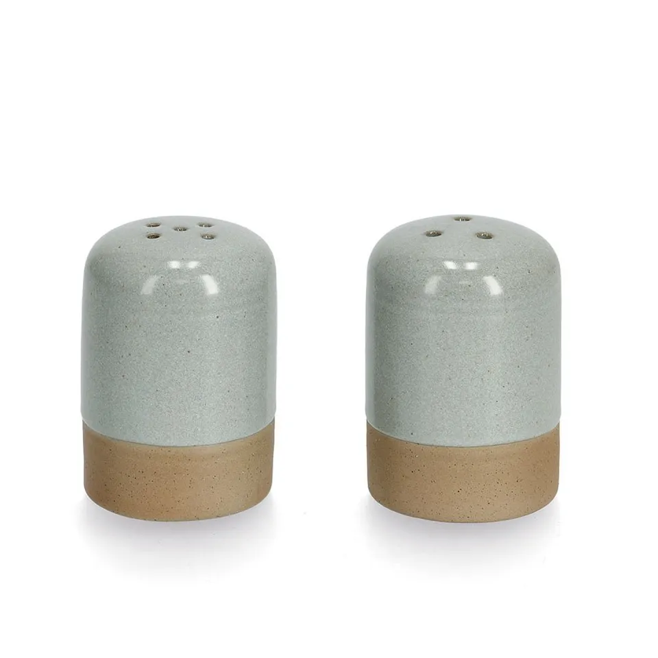 zeller-present-k-che-salz-pfefferstreuer-set-steingut-salbei image 1