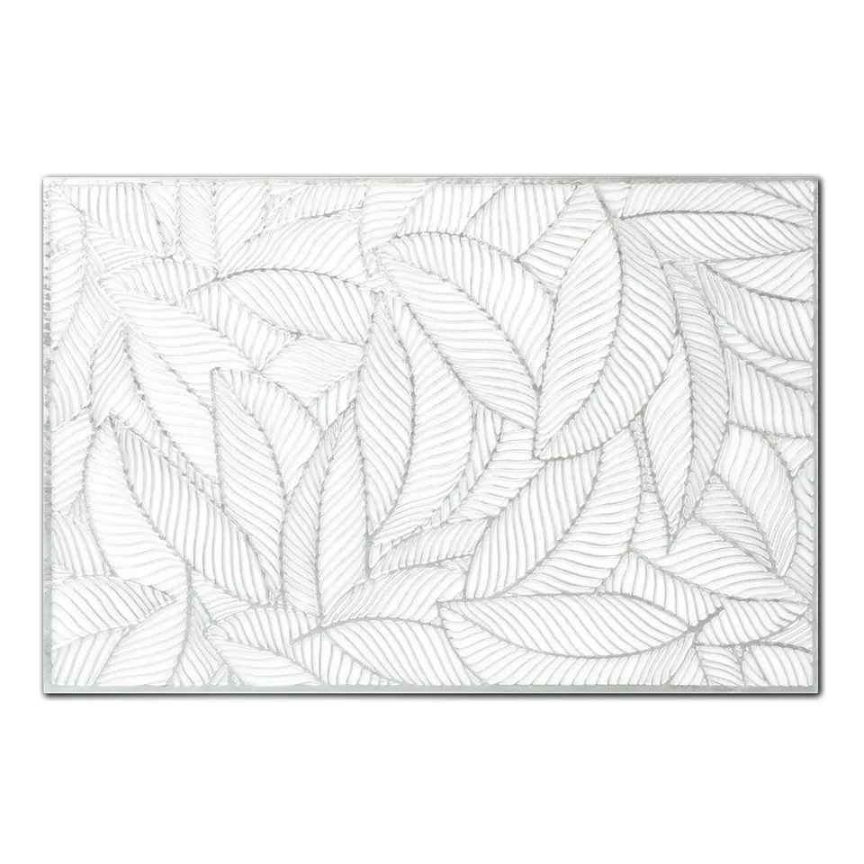 zeller-present-table-platzset-farn-kunststoff-silber-tischset image 1