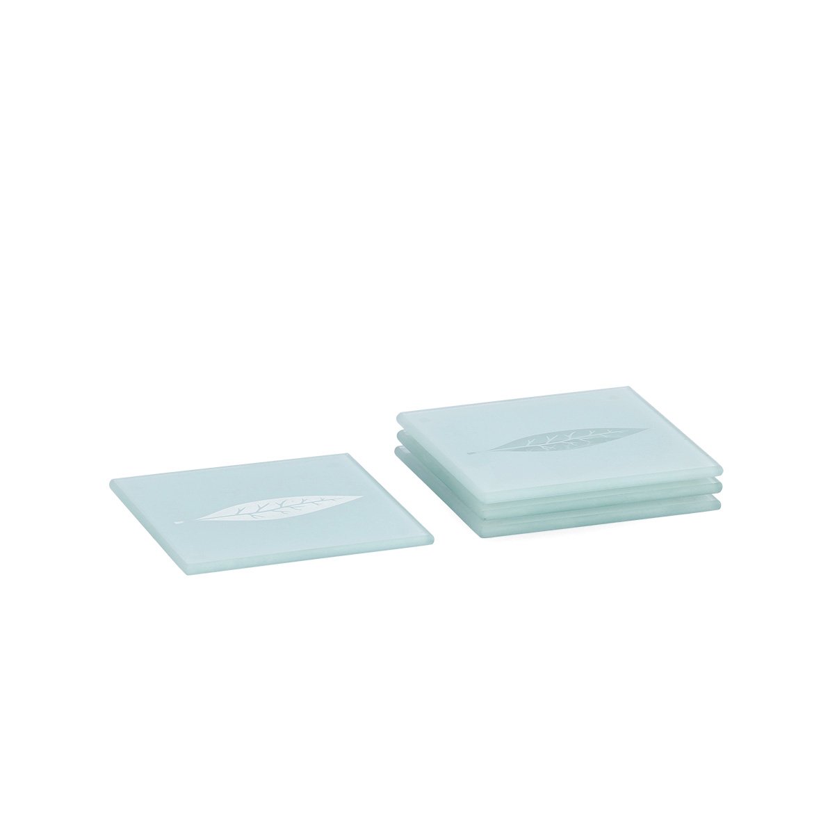 zeller-present-table-glasuntersetzer-set-4-tlg-glas image 1