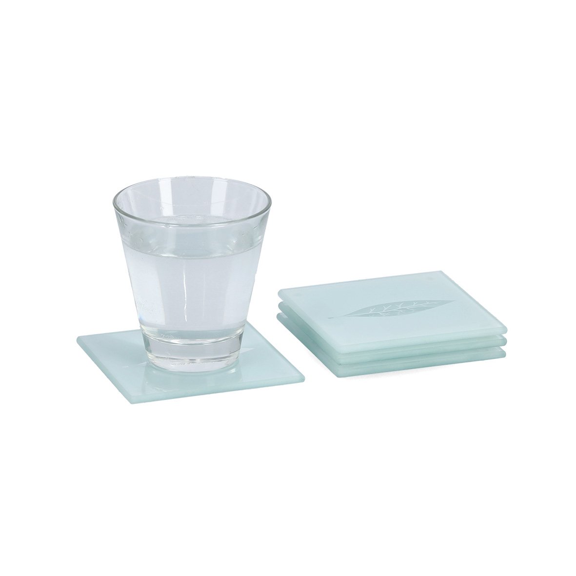 zeller-present-table-glasuntersetzer-set-4-tlg-glas image 2