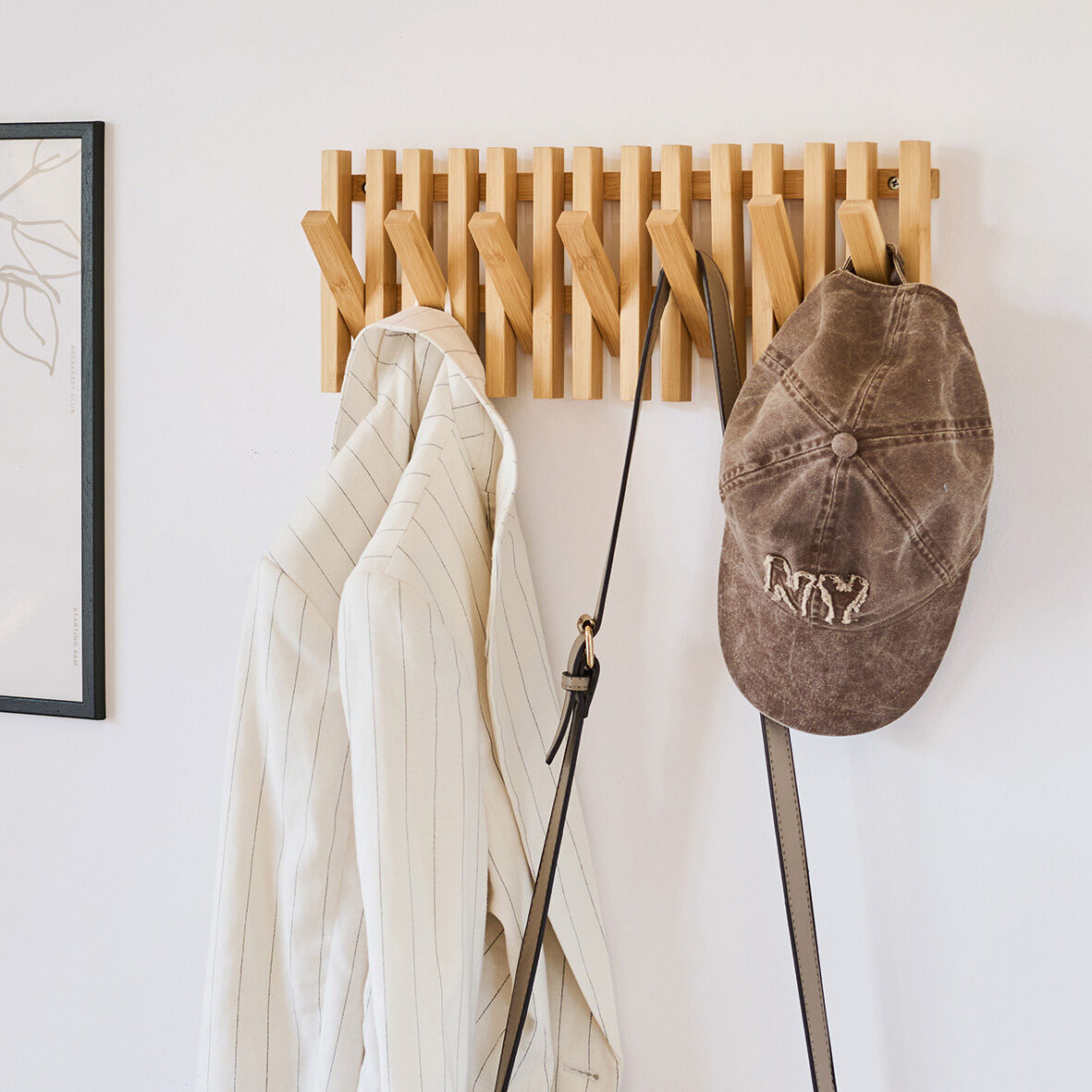 zeller-present-home-living-wandgarderobe-bambus image 4