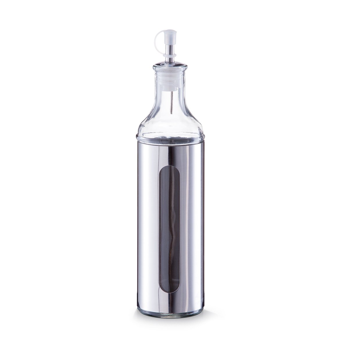 zeller-present-k-che-essig-lflasche-500-ml-glas-edelstahl image 1