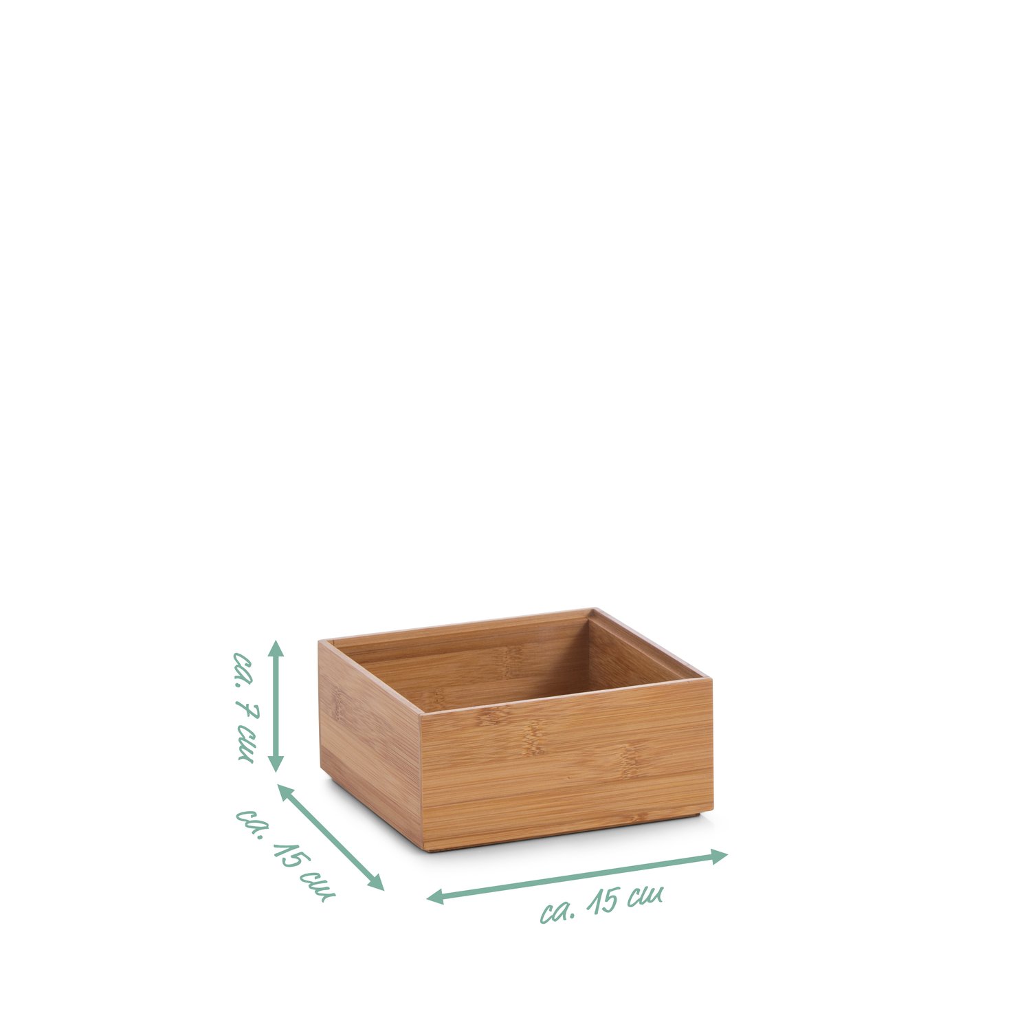 zeller-present-home-ordnungsbox-bambus-stapelbar image 2