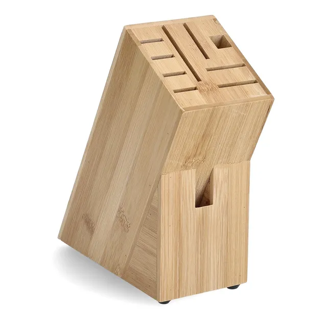 zeller-present-k-che-messerblock-bambus-f-r-haushaltsmesser image 1