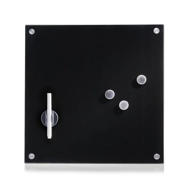 zeller-present-office-memoboard-glas-schwarz-beschreibbar image 1
