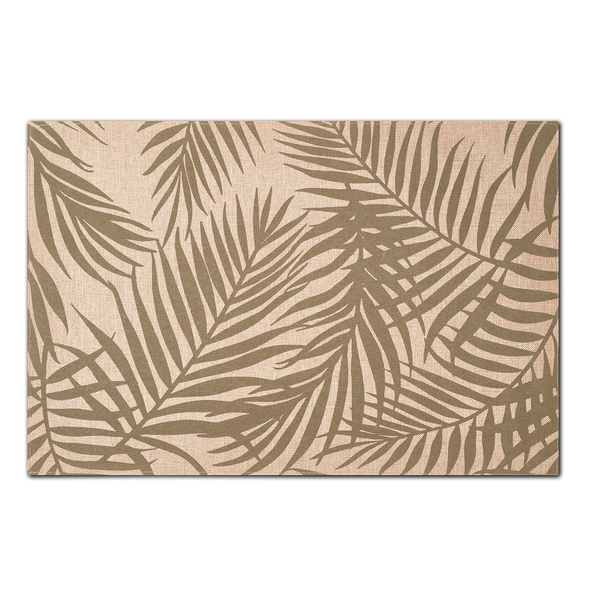 zeller-present-table-platzset-palme-gr-n-polyleinen image 1