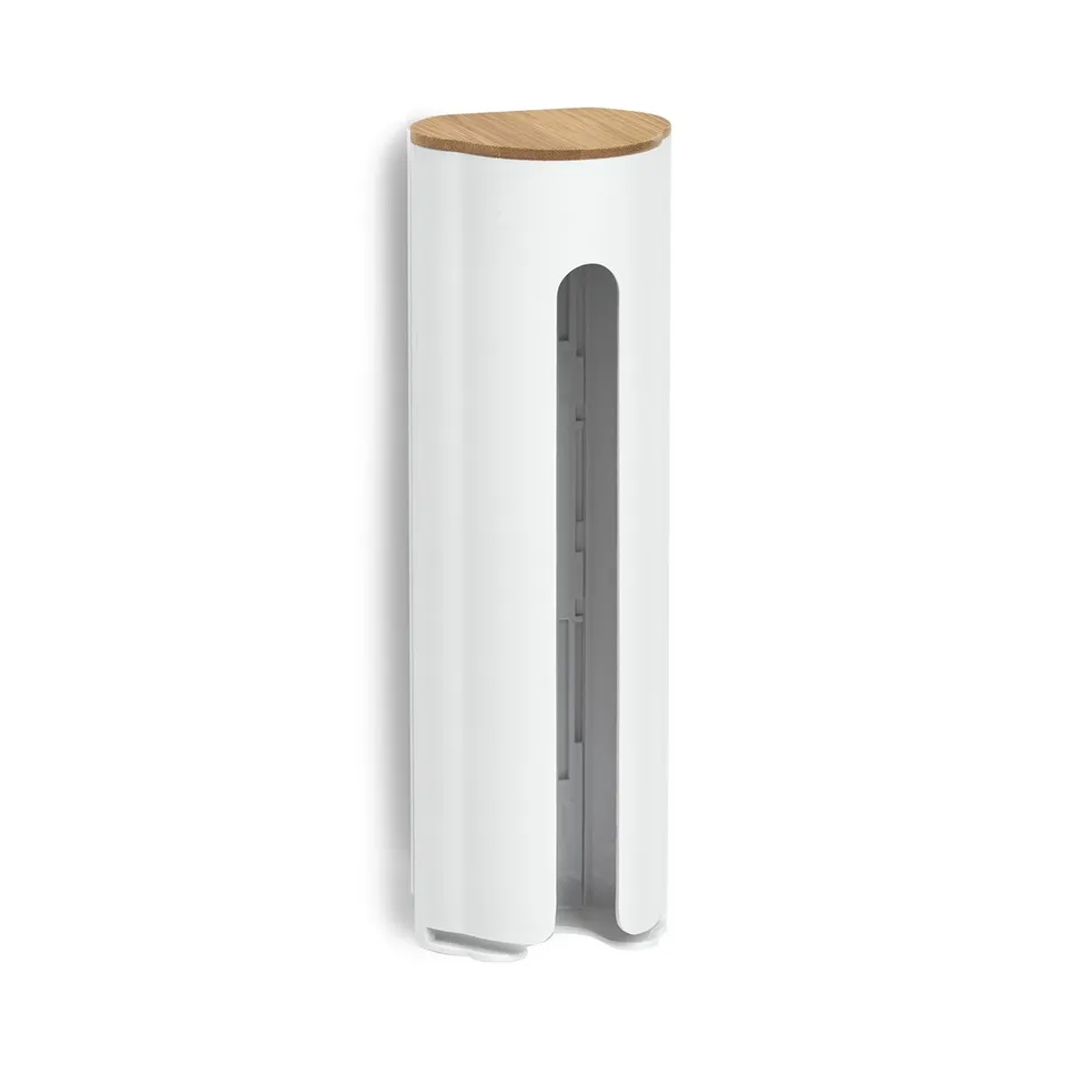zeller-present-home-living-wattepad-spender-wattepadbox-wei-bambus image 1