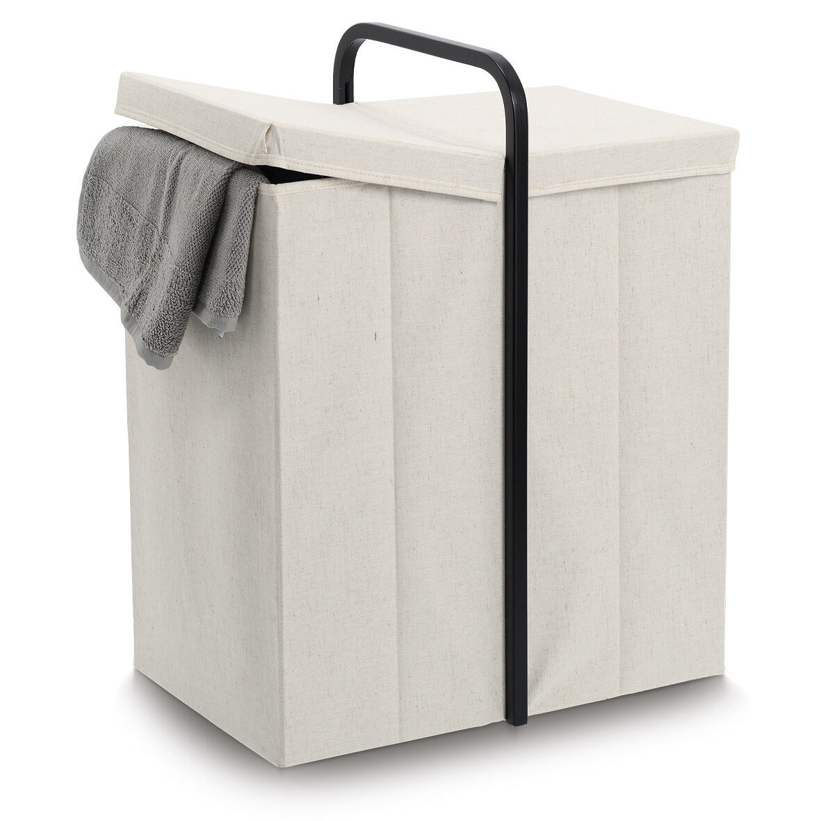 zeller-present-w-schesammler-polyester-bambus-creme-2-f-cher image 3