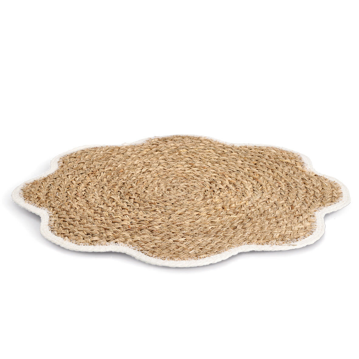 zeller-present-table-platzset-grasgeflecht-wei-bl-te image 3