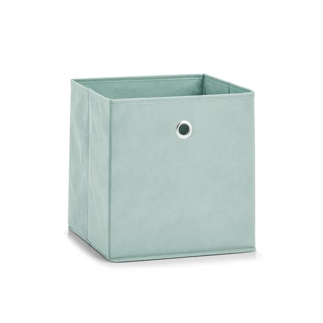 zeller-present-home-aufbewahrungsbox-vlies-mint-faltbar image 1