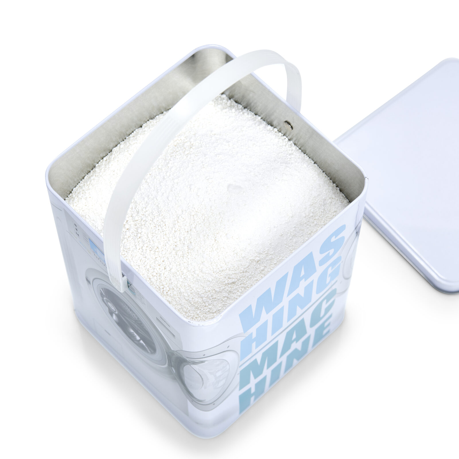 zeller-present-home-living-waschpulver-box-washing-machine-metall image 3