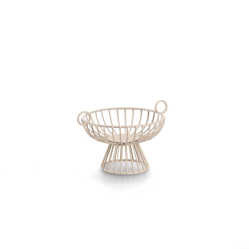 zeller-present-k-che-obstkorb-metall-beige image 1