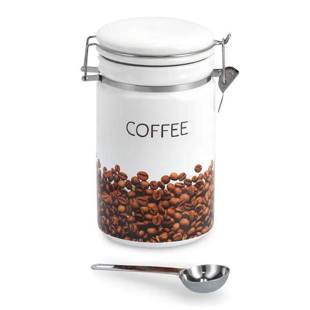 zeller-present-k-che-kaffeedose-m-l-ffel-keramikdose-500-g image 1