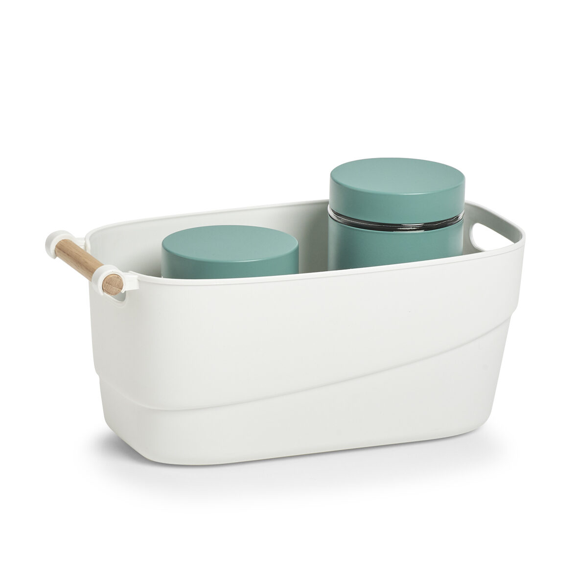 zeller-present-home-living-aufbewahrungskorb-wei-scandi-kunststoff image 2