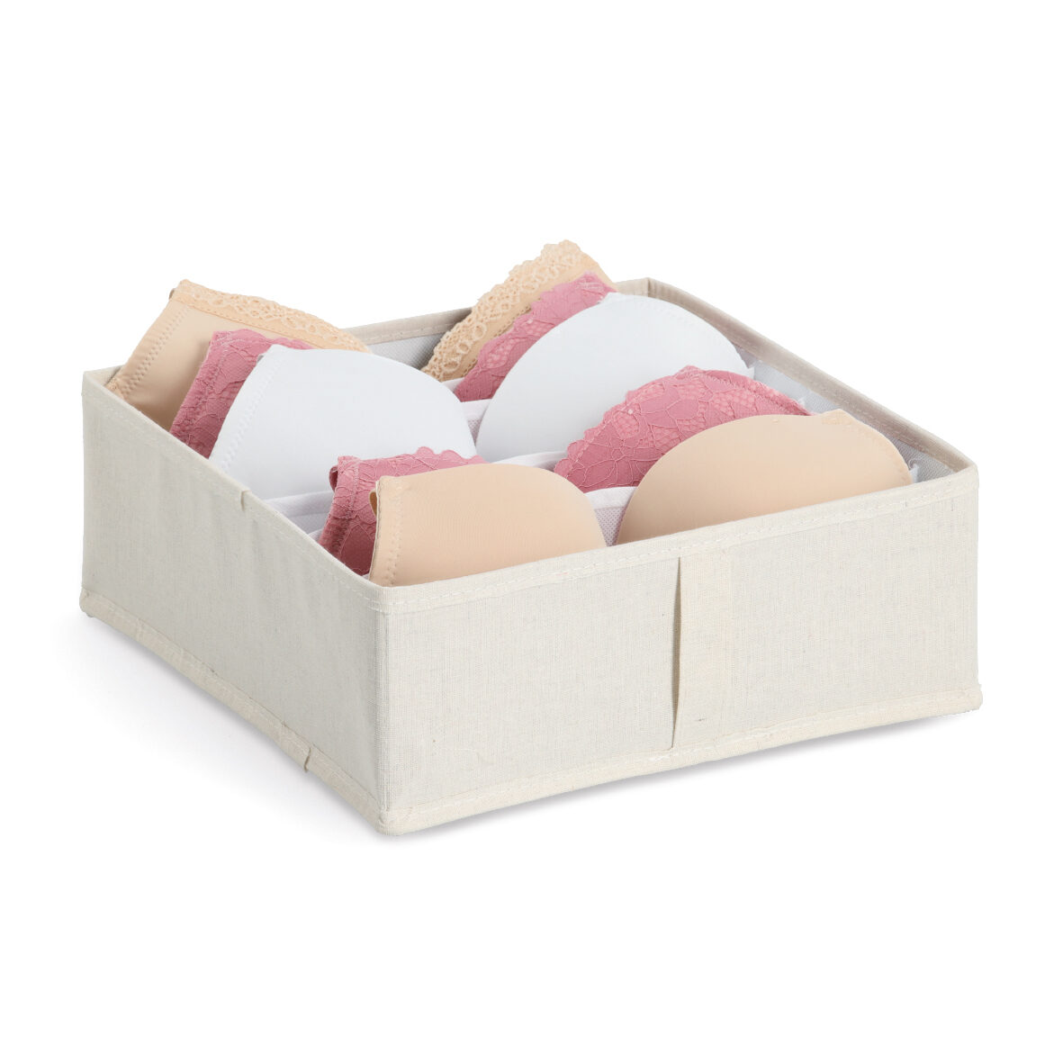 zeller-present-home-living-aufbewahrungsbox-6-f-cher-polyester image 2