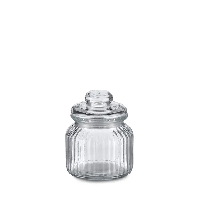 zeller-present-nostalgie-vorratsglas-600-ml-mit-deckel image 1